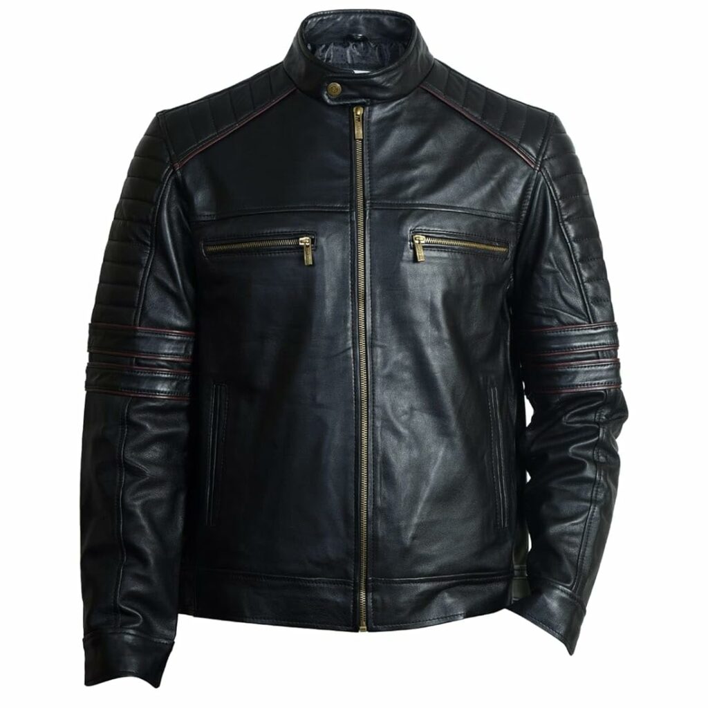 100 pure leather jacket